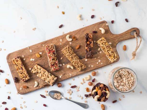 istock Set of different granola bars 1094252278