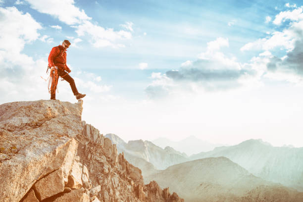 istock Sun and success in the mountains 1094253320
