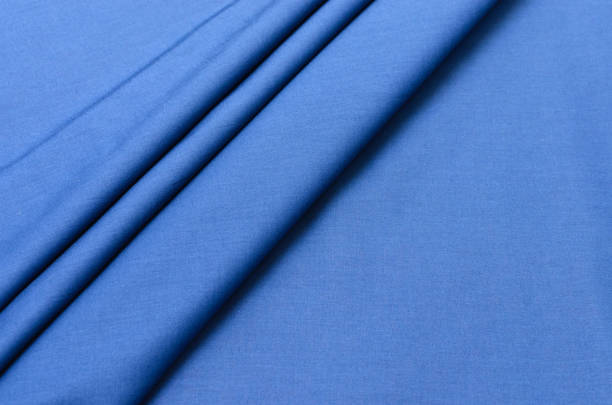 istock Cotton fabric, shirt, gray-blue 1094255510