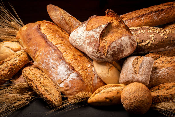 istock Fresh buns and loaves in arrangement 1094261796