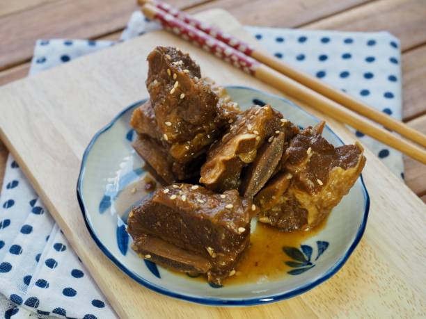 istock Korean food Braised Short Ribs, Beef rib steak 1094263162