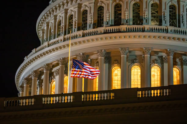 istock U.S. Capitol Building at Night 1094263750