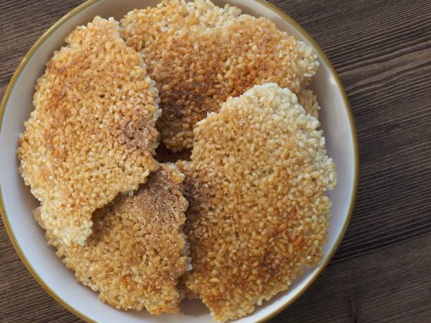 istock Korean food Nurungji, crispy rice crust 1094266676