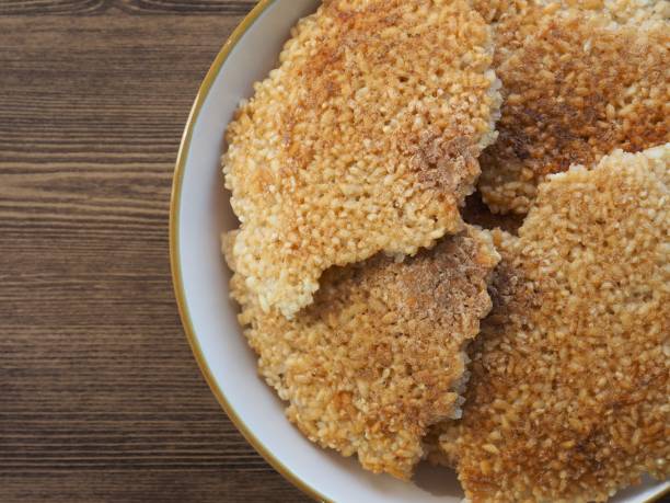 istock Korean food Nurungji, crispy rice crust 1094266696