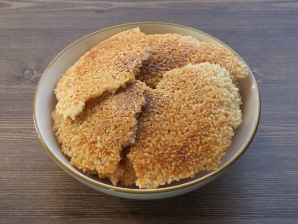 istock Korean food Nurungji, crispy rice crust 1094266700