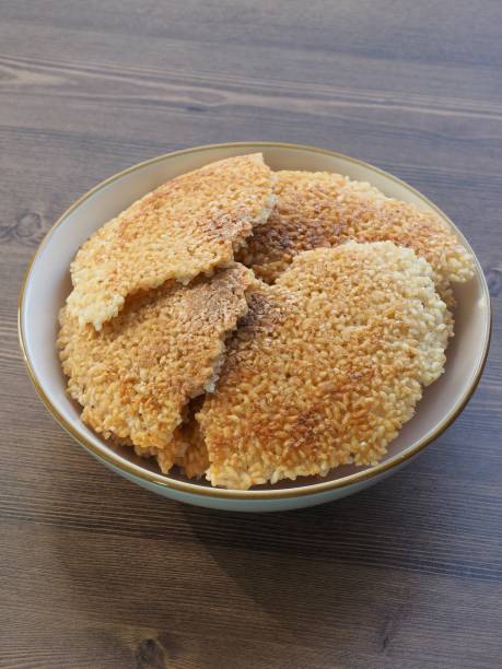istock Korean food Nurungji, crispy rice crust 1094266722