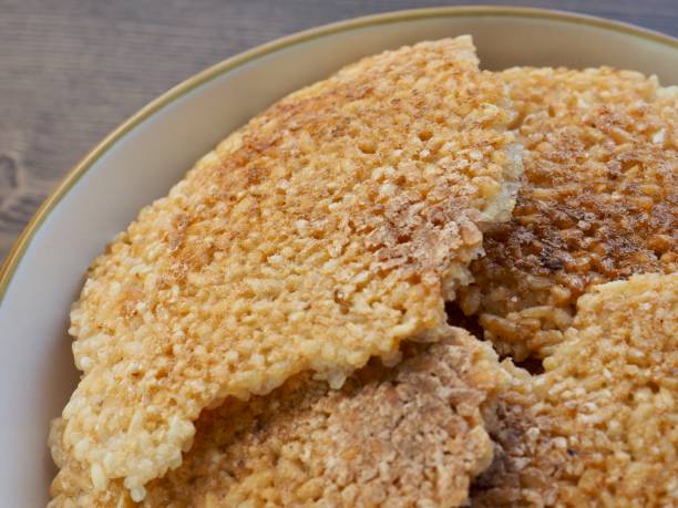 istock Korean food Nurungji, crispy rice crust 1094266732