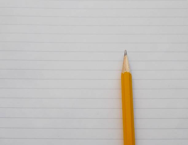 lápis e caderno branco - workbook notebook pen ballpoint pen - fotografias e filmes do acervo