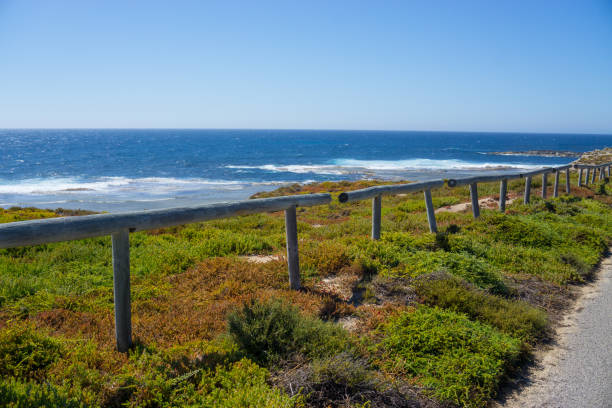 istock Wooden fence around island 1094293662