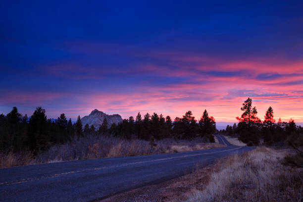 Tramonto di Sion - foto stock