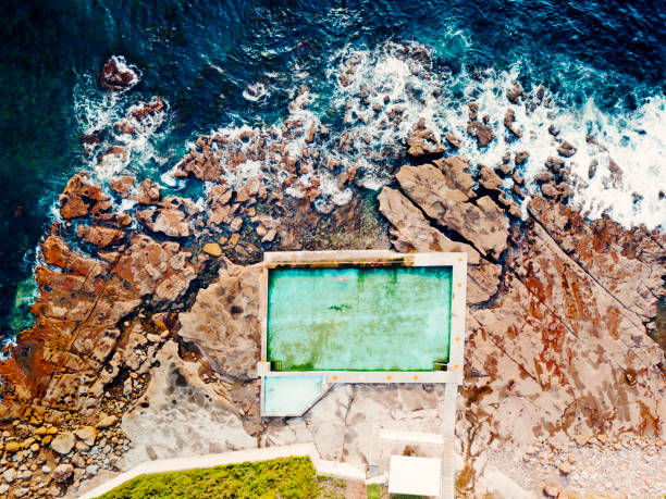 istock Coalcliff ocean rock pool aerial shot from above 1094296194
