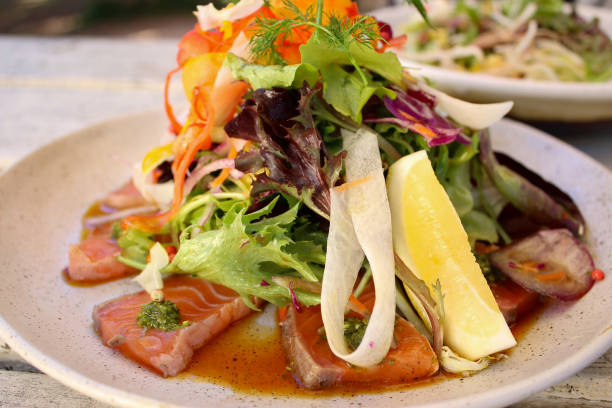 istock healthy food dish salad salmon 1094297704