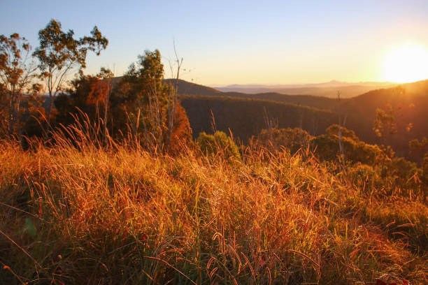 istock sunset over mountain magic hour golden time 1094298140