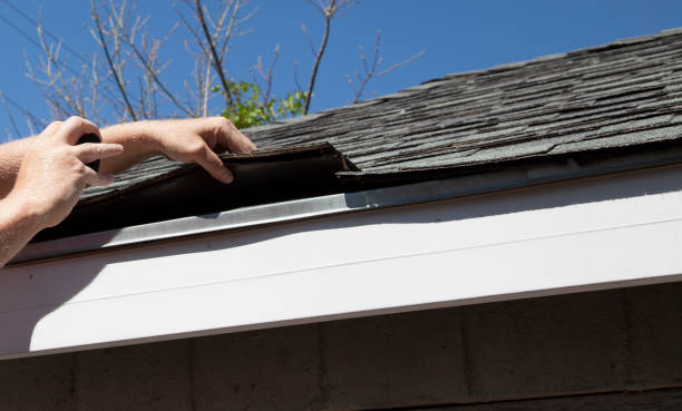 Roof Shingle Inspection Roofing Shingle Inspection examining stock pictures, royalty-free photos & images