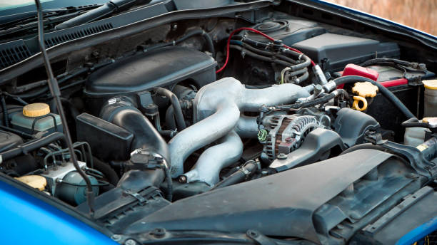 istock The photo of the automobile engine 1094322374
