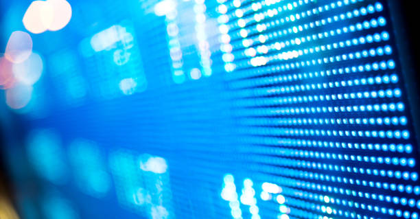 istock Stock market price display 1094322694