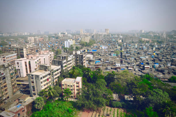 istock Dharavi Slum in Mumbai, India, view from top 1094323928