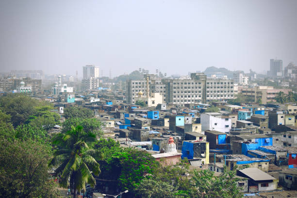 istock Dharavi Slum in Mumbai, India, view from top 1094324478