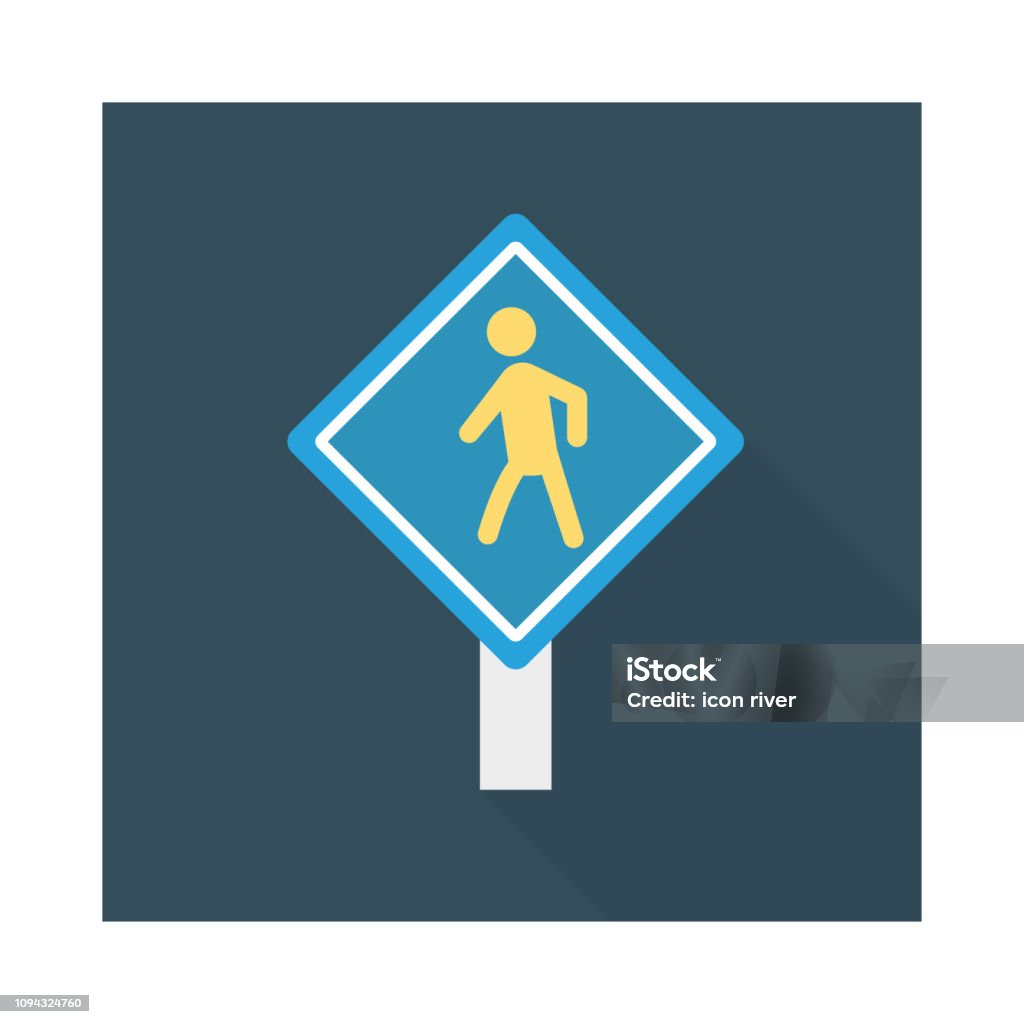 Walk Sign Visual Walk Sign Board Stock Illustration - Download Image Now - Adult ...