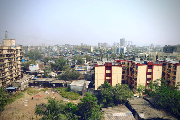 istock Dharavi Slum in Mumbai, India, view from top 1094325604