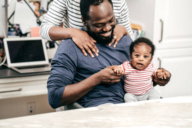 istock Millennial parents and  newborn baby 1094334518