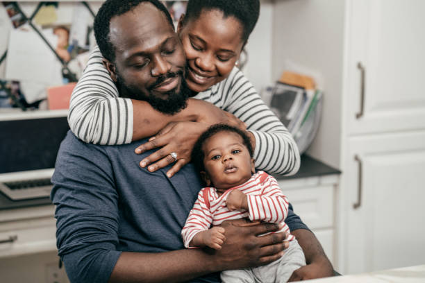 istock Millennial parents and  newborn baby 1094334534