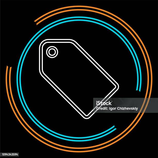 Label Tag Simble Vector Label Tag Symbol Discount Element Stock Illustration - Download ...
