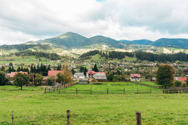 istock Rural green lanscape.Carpathian mountains. 1094343794