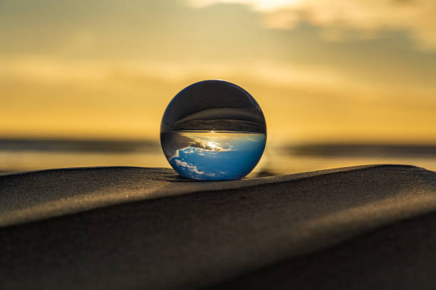 istock Lensball on the Sand 1094350392