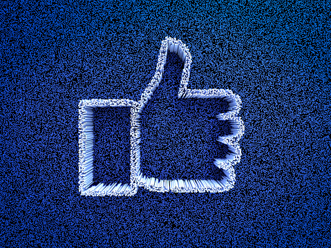 Thumbs Up Icon, Rods, Like Icon, Social Media, Symbol