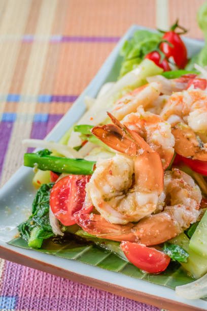istock spicy salad with shrimp 1094354574