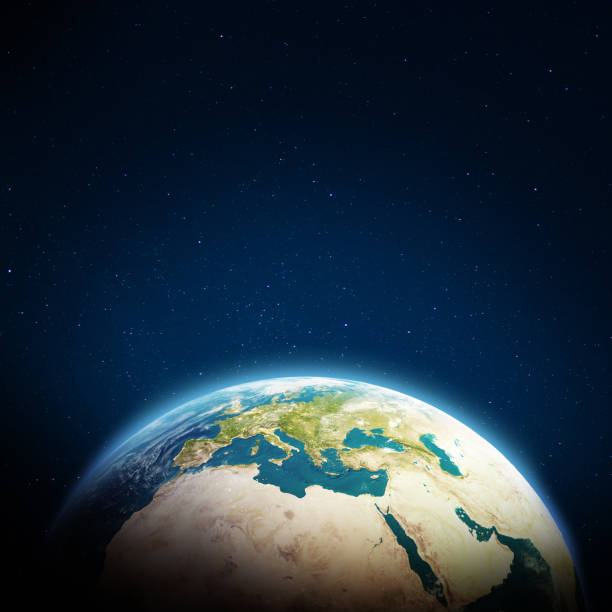istock Europe and Africa clouds 1094365732