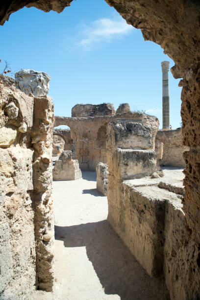 istock Antoninus Pius thermal Baths at Carthage, Tunisia 1094370962