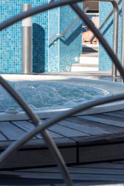 istock Whirlpool on the deck of a cruise ship 1094371796