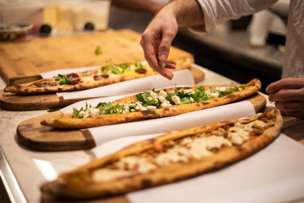 istock The baker preparing Turkish pide fir service 1094376000