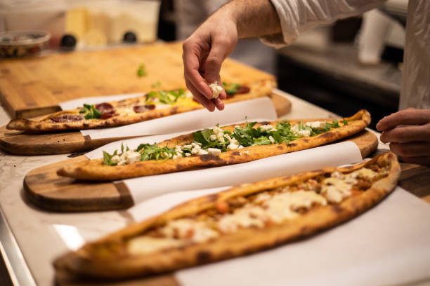 istock The baker preparing Turkish pide fir service 1094376178
