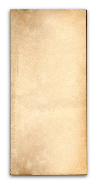 istock Front View of Grungy Old Blank Book Cover 1094378480