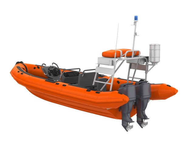 istock Rescue Lifeboat Isolated 1094378816