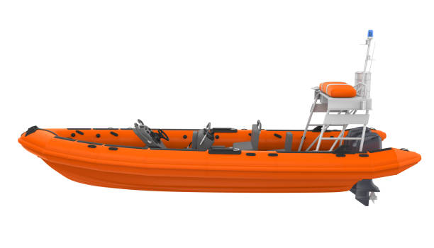 istock Rescue Lifeboat Isolated 1094378836