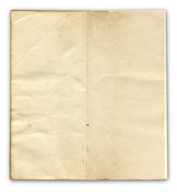 istock Front View of Grungy Old Blank Paper 1094380302