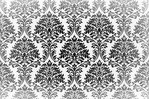 Vintage floral wallpaper pattern