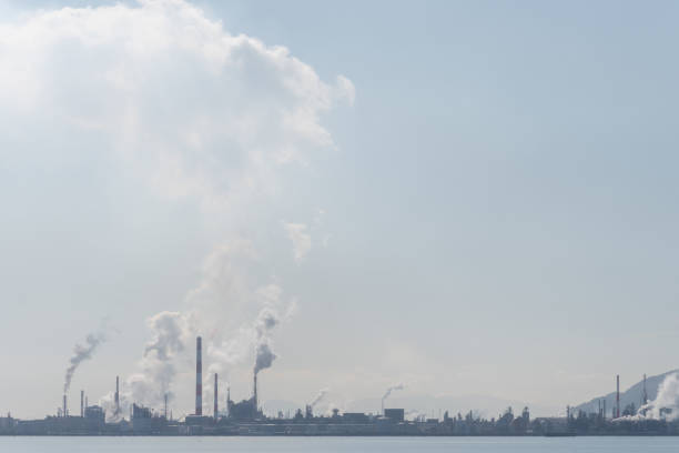 istock Air pollution of industry. Environmental pollution. Ecology concept. 1094384050