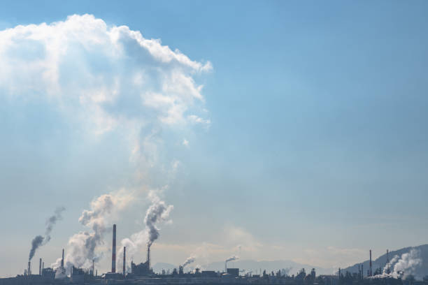 istock Air pollution of industry. Environmental pollution. Ecology concept. 1094384070