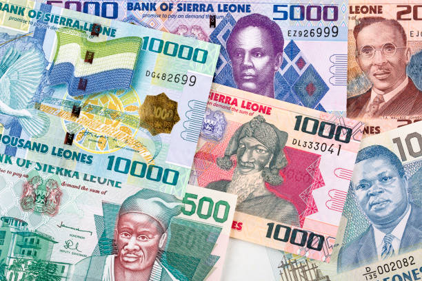 istock Sierra Leonean money a background 1094385158