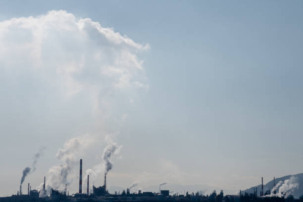 istock Air pollution of industry. Environmental pollution. Ecology concept. 1094385224