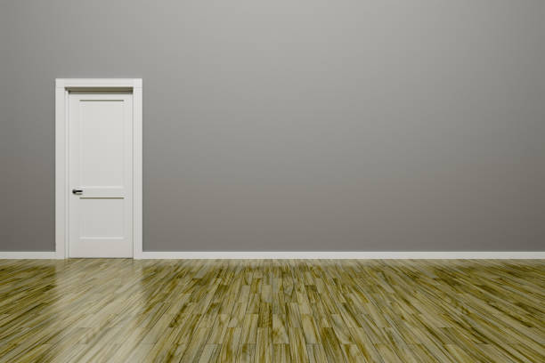 istock grey wall and door background 1094386782