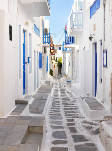 istock Streets of Mykonos 1094387274