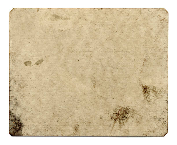 istock Front View of Grungy Old Blank Paper 1094388614