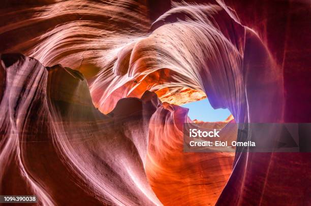 Upper Antelope Canyon Stock Photo - Download Image Now - Nature, Abstract, Cave