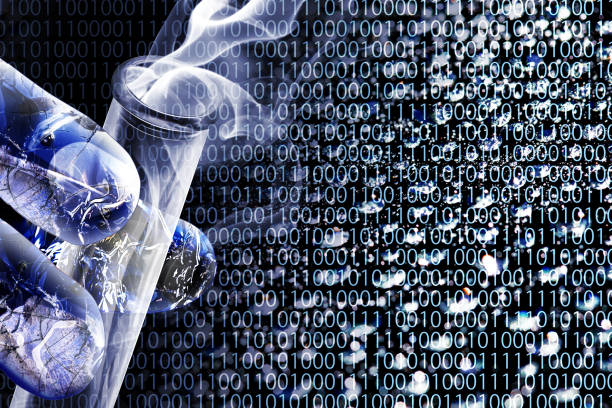 istock Development and research of new drugs by artificial intelligent robots 1094396112